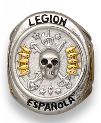 Anillo Legion Española Acero