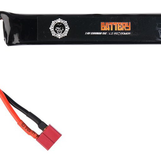 Batería Lipo 7.4V 1300Mah 15C T-Dean Duel Code