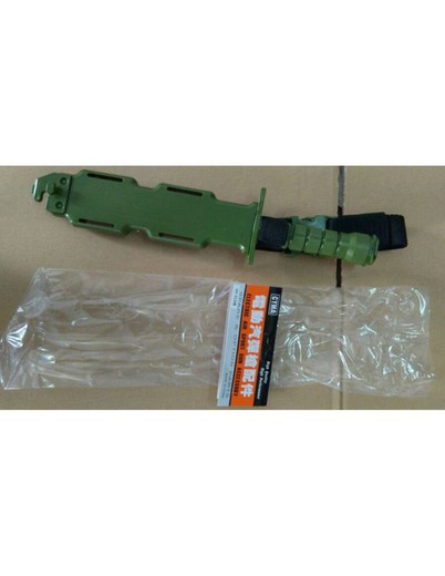 Bayoneta M9 de Goma Verde Cyma