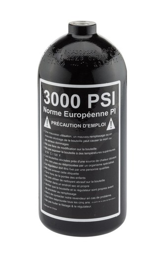 Botella de Aire Comprimido de Aluminio 0. 8L