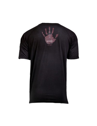 Camiseta Negra Midgard Heritage Black Series T-Shirt Ragnar Raids