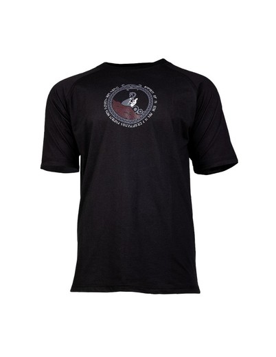 Camiseta Negra Midgard Raid Series T-Shirt Ragnar Raids