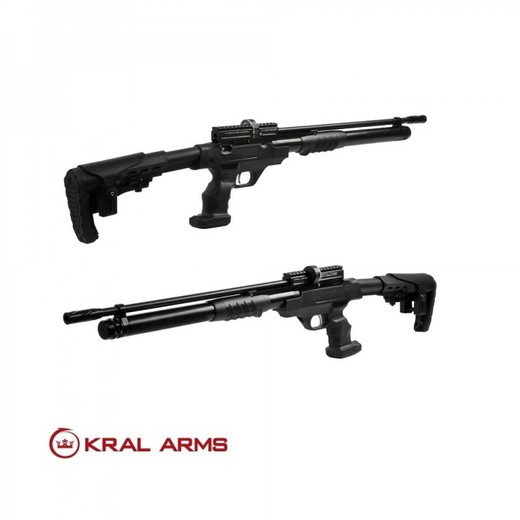 Carabina Pcp Kral Puncher Rambo 5 5mm Pump Action Kprb55 Pcp Coronel