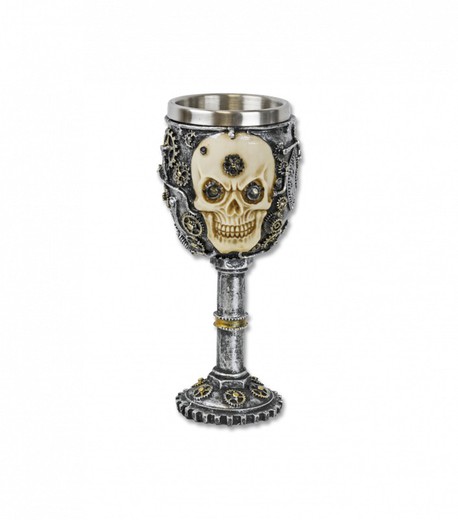 Copa Decoración Calavera