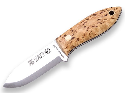 Cuchillo Bushcraft Joker Bs 9 Avispa Scandi Para Cuello y Cinturón