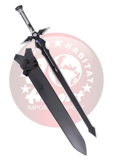 Espada Dark Repusler de Kirito de Sword Art Online Sao