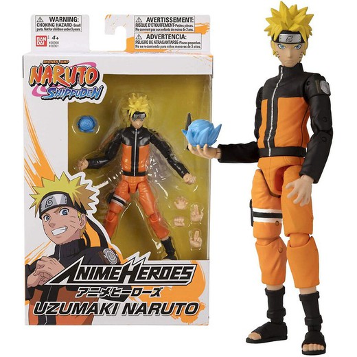 Figura Naruto Uzamaki Anime Heroes Naruto Shippuden