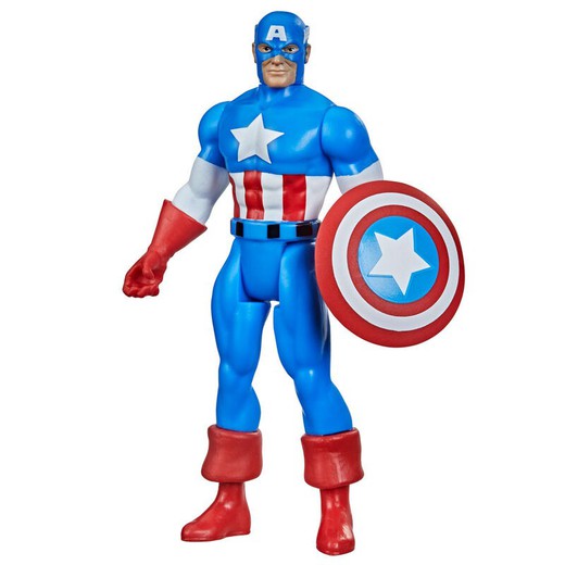 Figura Retro Capitan America Marvel