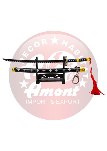 Llavero katana Trafalgar Law de One Piece