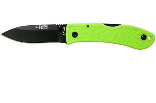 Navaja Ka-Bar Dozier Folding Hunter Verde