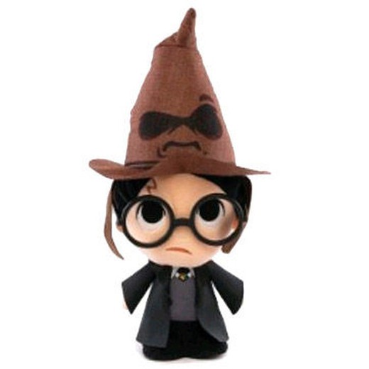 Peluche Harry Potter With Sorting Hat 15Cm