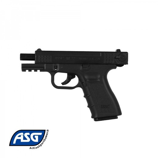 Pistola Asg Issc M22 Blowback Negro - 4,5 Mm Co2