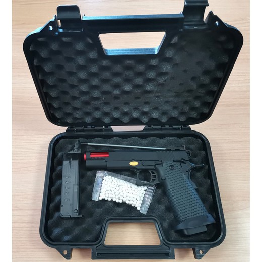 Pistola Gbb Hi-Capa 5.1 Red Ii Golden Eagle New Gen Airsoft