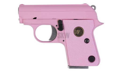 Pistola Mini 25 Pink Gbb We