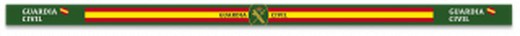 Pulsera Guardia Civil 33 X 1.4 Cm