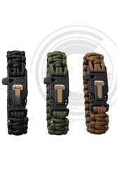 Pulseras Paracord Negra