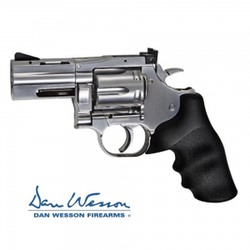 Revolver Dan Wesson 715 2,5" Silver - 4,5 Mm Co2 Balines