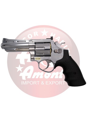 Revólver Magnum Savaging Bull 4″ Plata Hfc