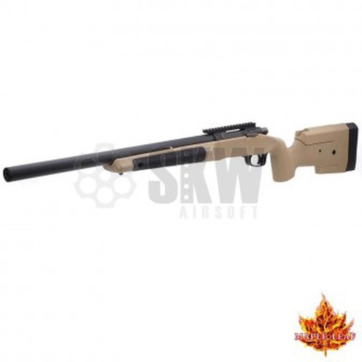 Rifle Francotirador Mlc-338 Tan Maple Leaf
