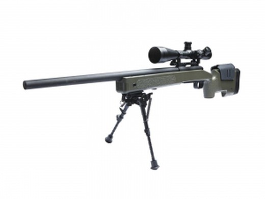 Rifle M40A3 Sniper Airsoft Asg Mcmillan Odc Proline Vfc - 6 Mm Muelle