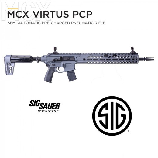 Rifle Sig Sauer Mcx Virtus Pcp Semi-Automático Cal. 5,5Mm