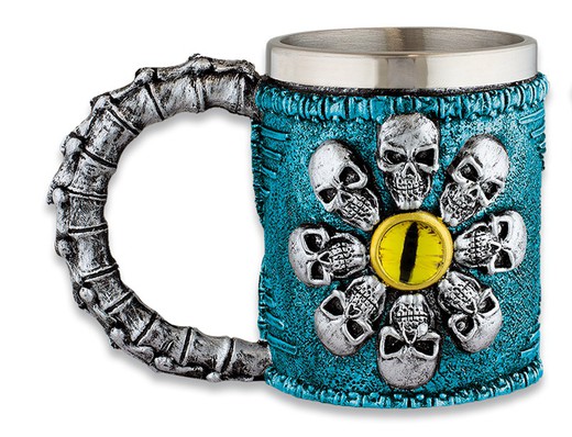 Taza Resina Calaveras - Ojo