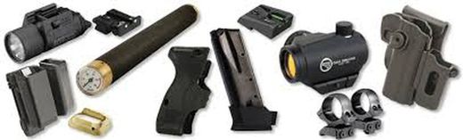Accesorios para pistola