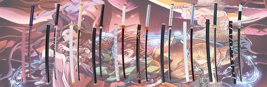 Armas y accesorios de anime/manga