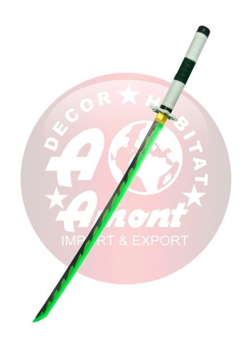 Katanas bambú iluminación LED