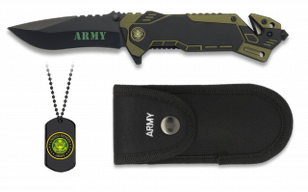 NAVAJA LLAVERO K2825B THIRD — Coronel Airsoft - Tienda de airsoft,  equipamiento, cuchillería y supervivencia