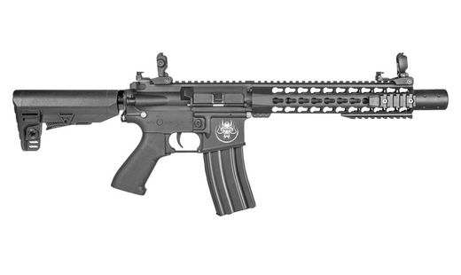 Aeg M4 Kenji Long Black Combo Saigo Defense