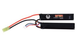 Batería Lipo 7.4V 1100 Mah 25C (2Pc) Duel Code