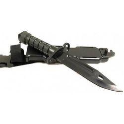 Bayoneta M9 de Goma Negra Cyma