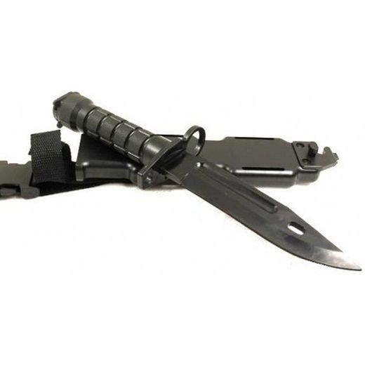 Bayoneta M9 de Goma Negra Cyma