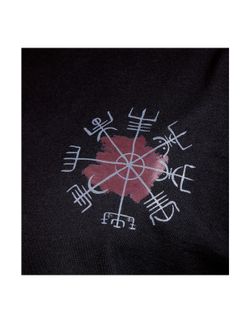 Camiseta Negra Midgard North Series T-Shirt Ragnar Raids