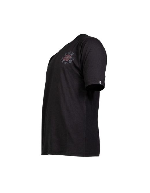 Camiseta Negra Midgard North Series T-Shirt Ragnar Raids