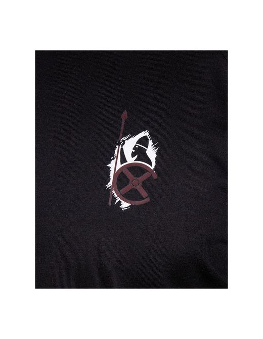 Camiseta Negra Midgard North Series T-Shirt Ragnar Raids
