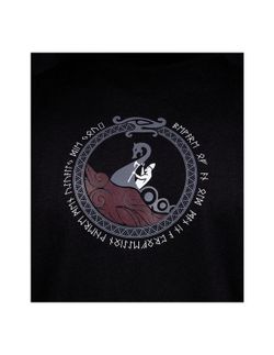 Camiseta Negra Midgard Raid Series T-Shirt Ragnar Raids