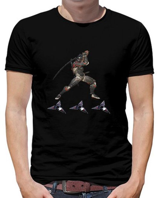 Camiseta overwatch i genji blackwatch