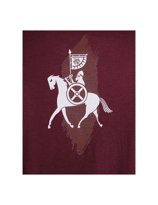 Camiseta Roja Midgard The Raven Ragnar Raids