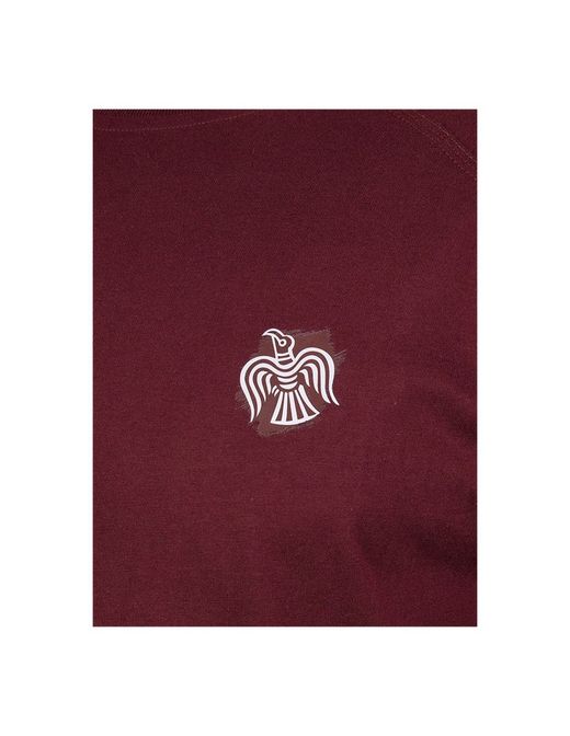 Camiseta Roja Midgard The Raven Ragnar Raids