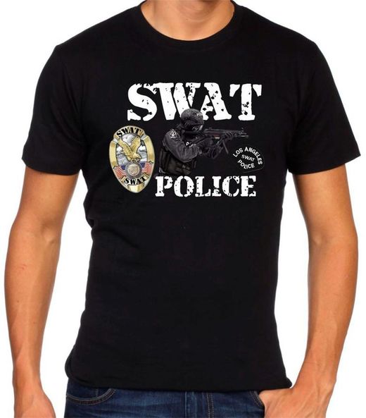 Camiseta swat negra