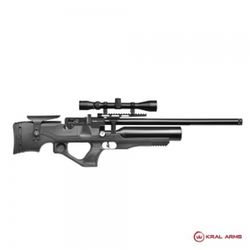 Carabina Pcp Kral Arms Puncher Ekinoks Sintética S/A- 6,35 Mm - 24 Julios