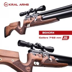 Carabina Pcp Kral Puncher Bighorn Cal. 7,62 Mm