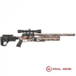 Carabina Pcp Kral Puncher Jumbo Dazzle Camo 6,35 Mm - 24 Julios