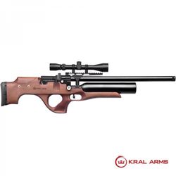 Carabina Pcp Kral Puncher Knight Madera 4,5/5,5Mm