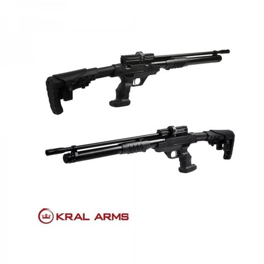 Carabina Pcp Kral Puncher Rambo Pump Action 6,35 Mm