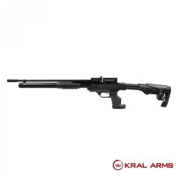 Carabina Pcp Kral Puncher Rambo Pump Action - Negro 4,5 Mm