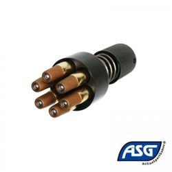 Cargador Rápido Tambor Para Revolver Dan Wesson