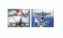 Cartera Impresa Air Force Barbaric